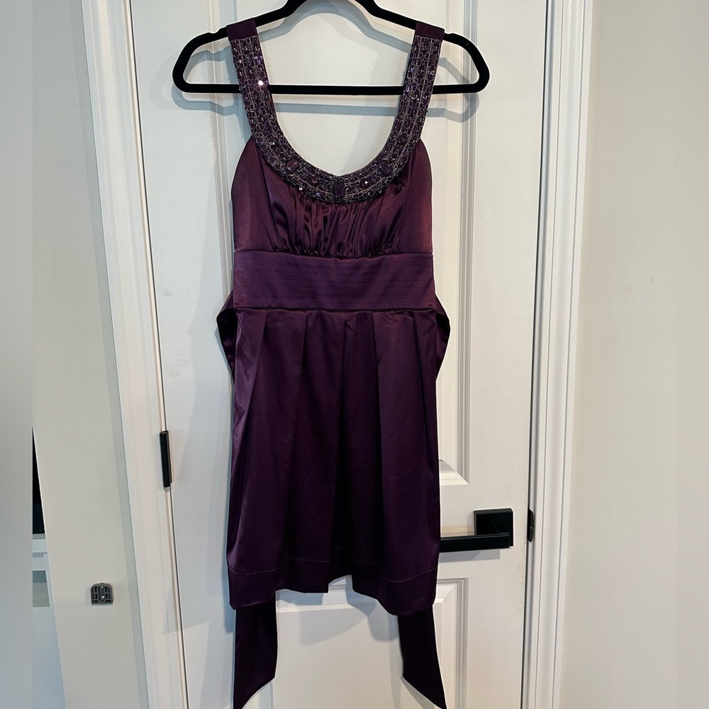 Purple Homecoming Dress
